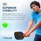 LT Pro 48 Pickleball by Life Time | Pack of 3 Balls