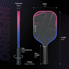 Luzzpickleball Pro 4 Inferno