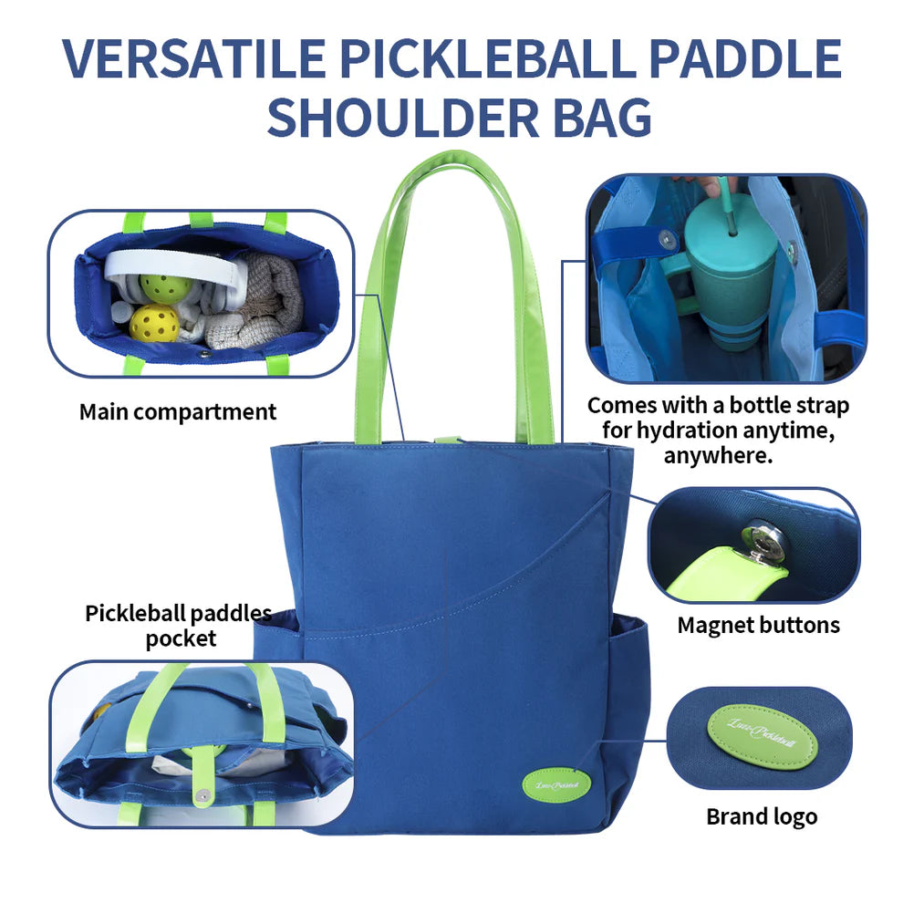 Luzzpickleball Versatile Pickleball Paddle Shoulder Bag